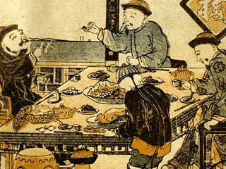 行酒令(清代图)